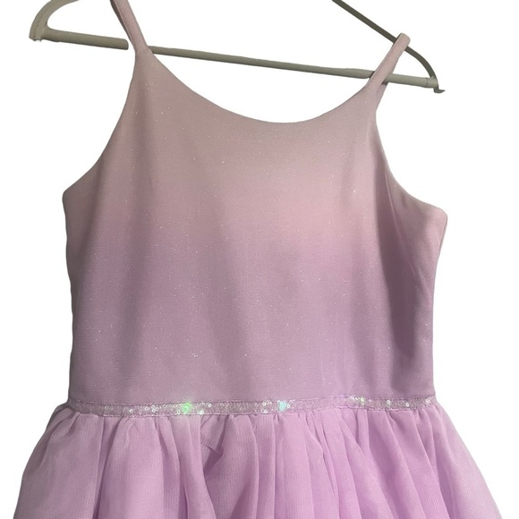 Purple tulle girl dress ombré xl - Picture 4 of 6